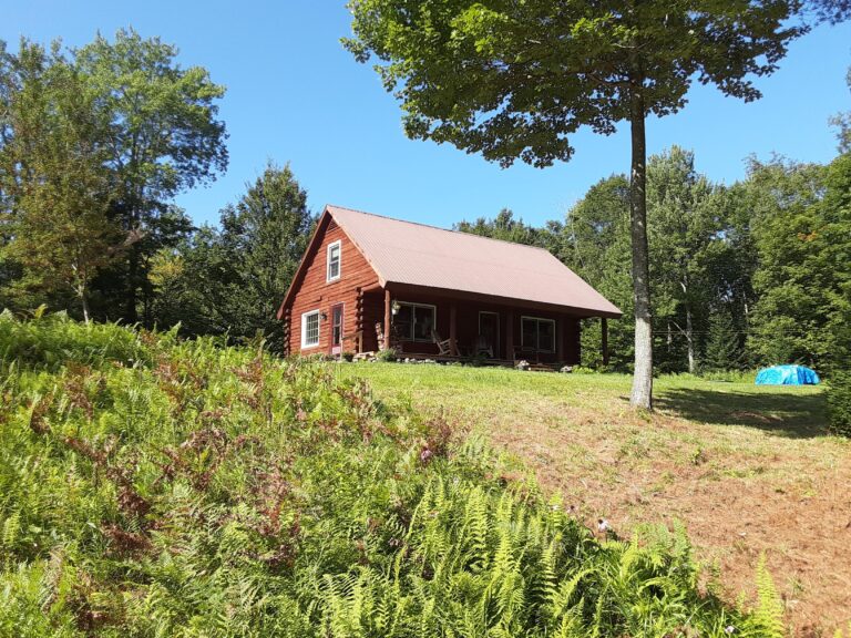 114.5 acres with Adirondack Log Home Stratford NY