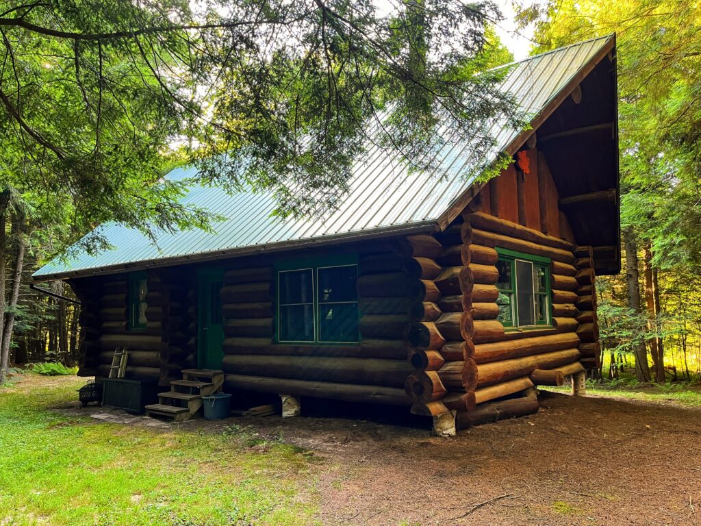 13 acres Hunting Land with Log Cabin Pitcairn NY